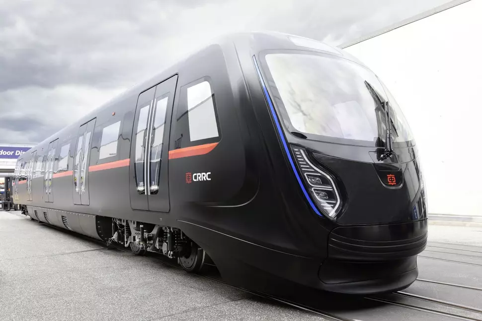Weltweit erster Metro-Leichtbauzug namens CETROVO - vorgestellt auf der InnoTrans 2018 (Quelle: CG Rail GmbH, Dresden)