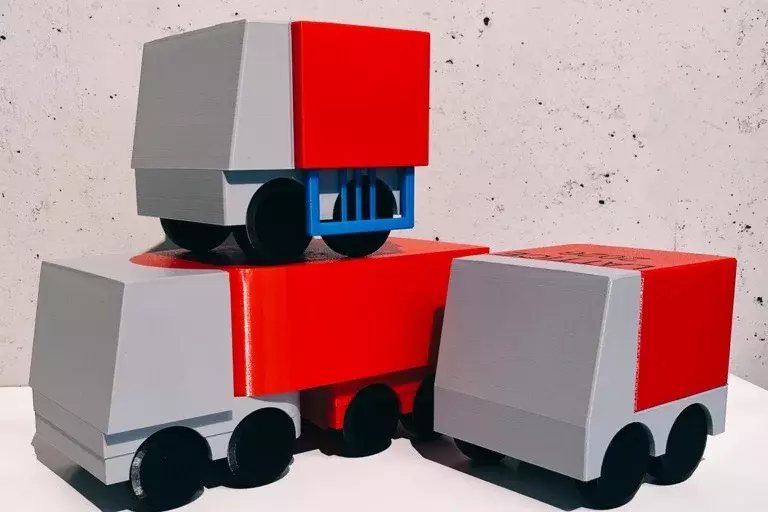 Visualisierung möglicher Bauvarianten der autonomen Transportstationen