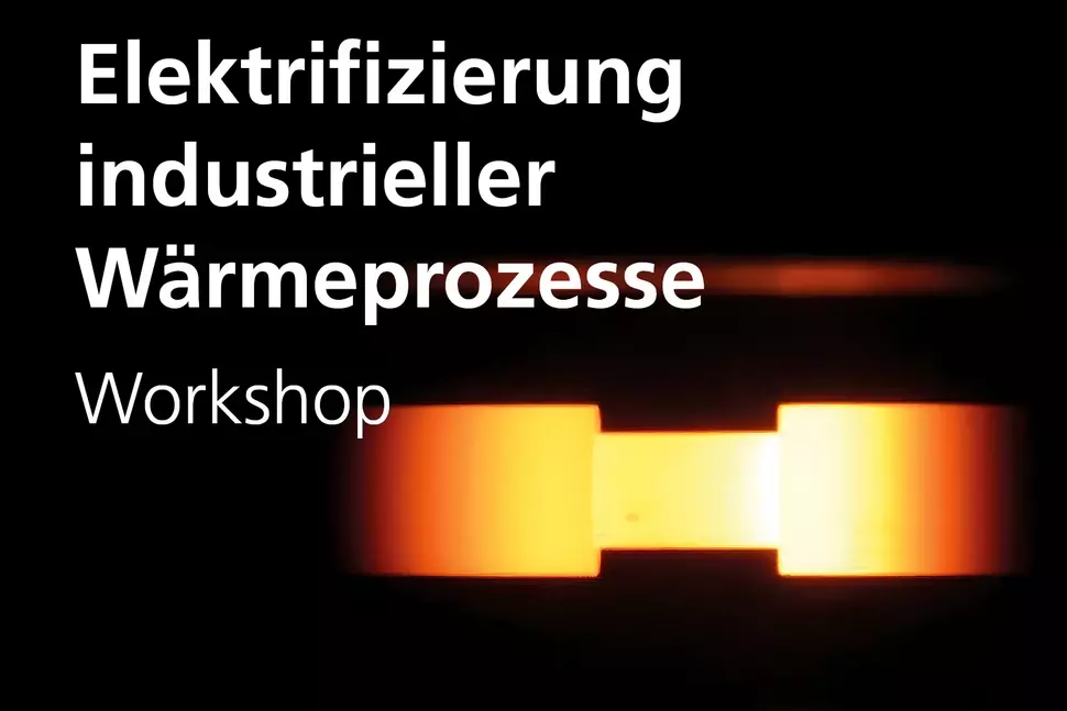 Workshop Elektrifizierung industrieller Wärmeprozesse