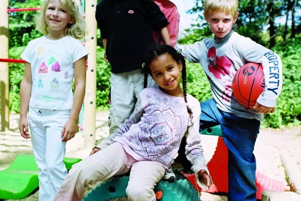 Kinder aus der Dresden International School (DIS)