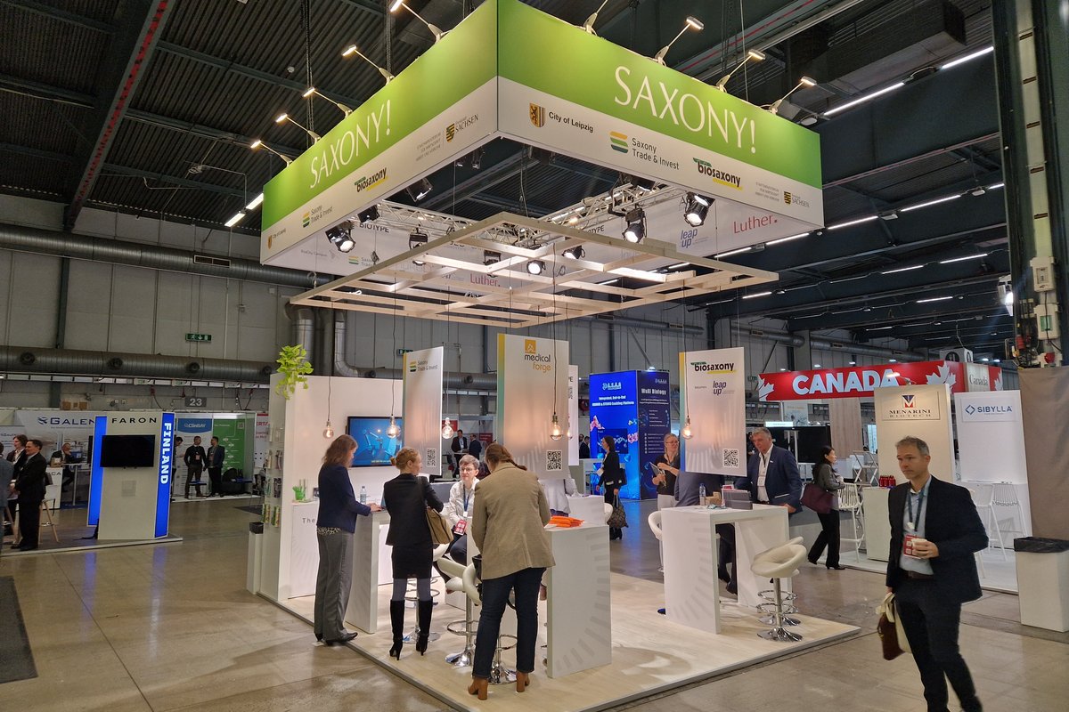 Sachsen auf der BIO Europe in Stockholm - Wirtschaftsförderung Sachsen