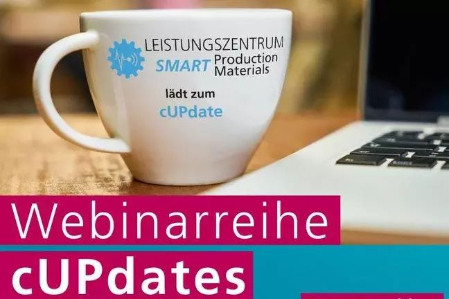 Werbebild Webinarreihe cUPdates