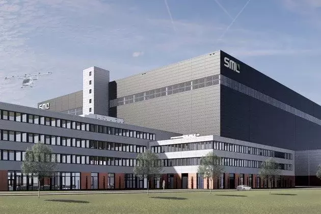 Ansicht des zukünftigen SML-Gebäudes