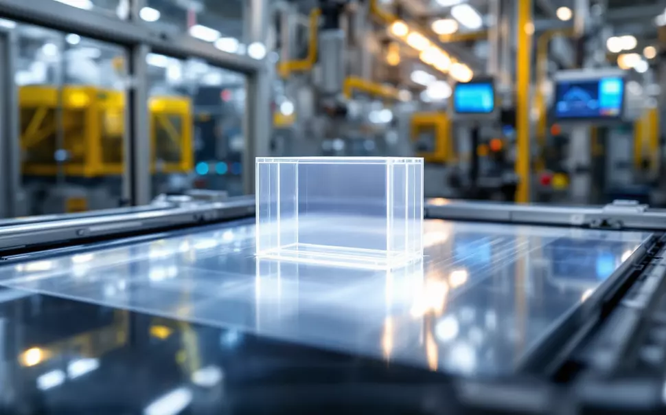 Mittels 3D-Umformtechnik erzeugter Kunststoffbehälter