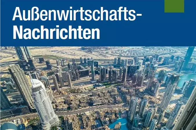 Titel Außenwirtschafts-Nachrichten (Quelle: IHK Dresden)