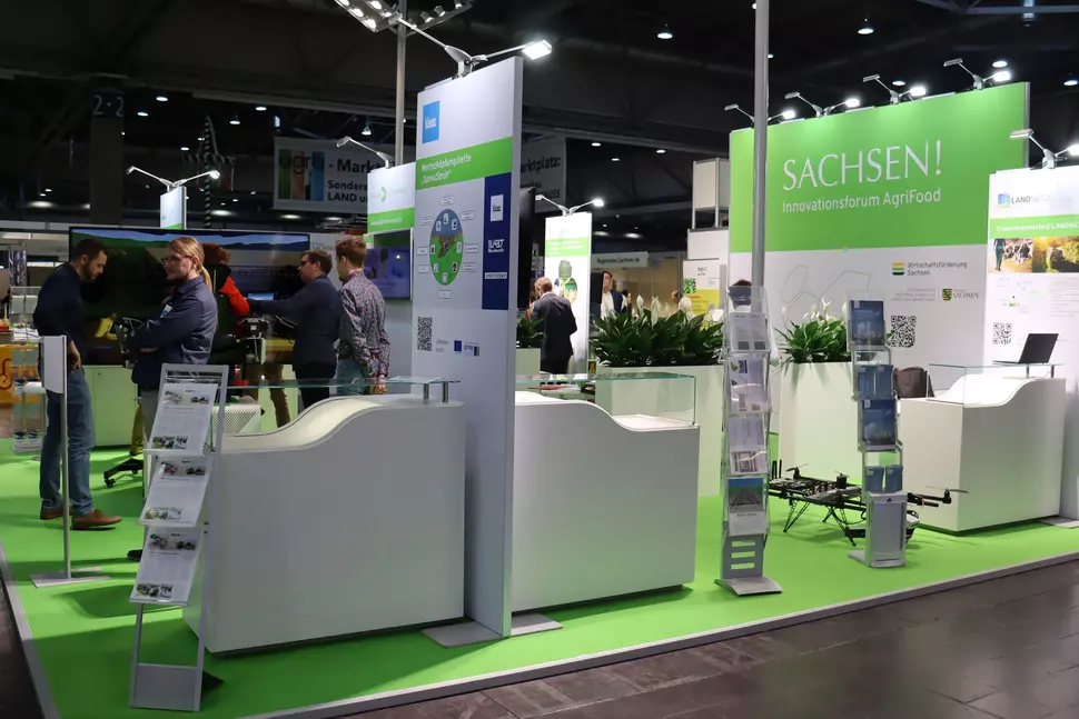 Sonderpräsentationsfläche SACHSEN! Innovationsforum AgriFood 2023