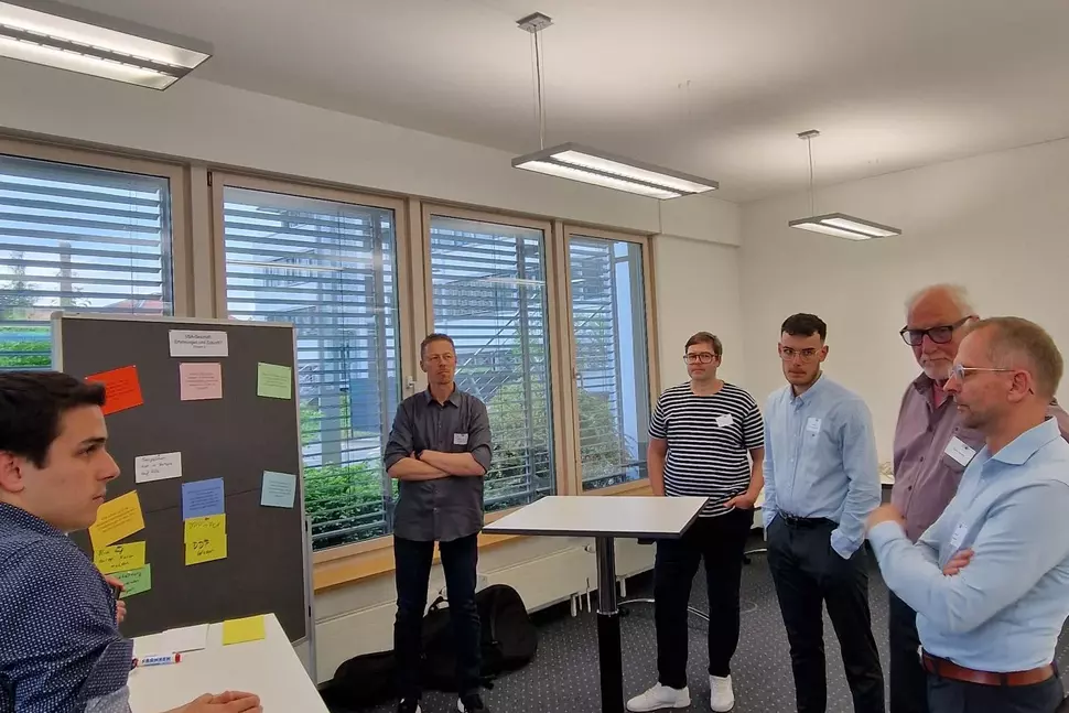 Diskussionsrunde beim 4. Thementreff USA