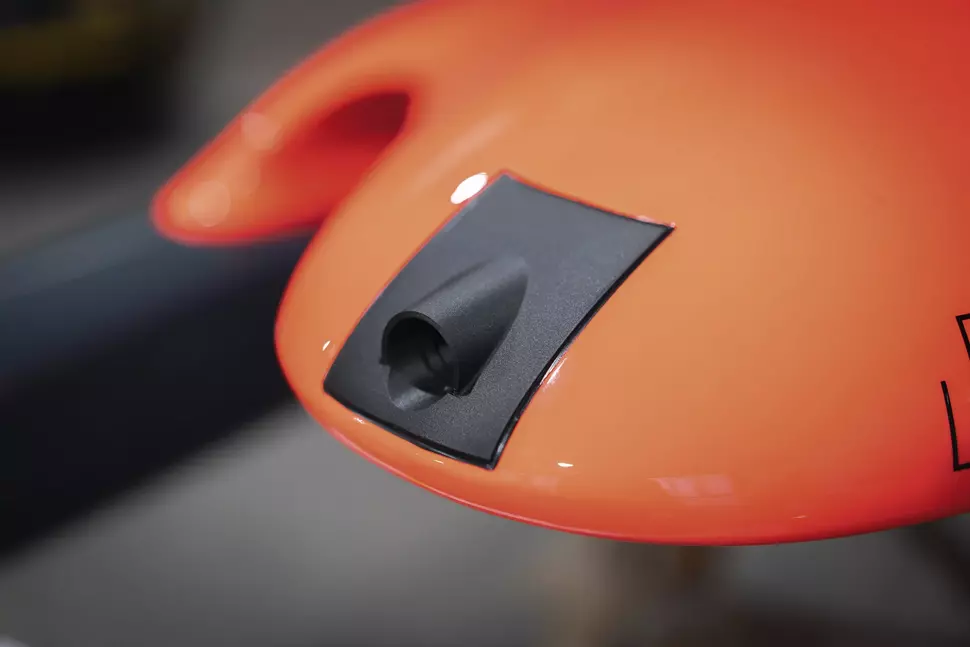 Detailansicht "Sonobot" - eine Schwimmdrohne, die dank Materialtechnologie von Alpha Sigma extrem leicht ist.