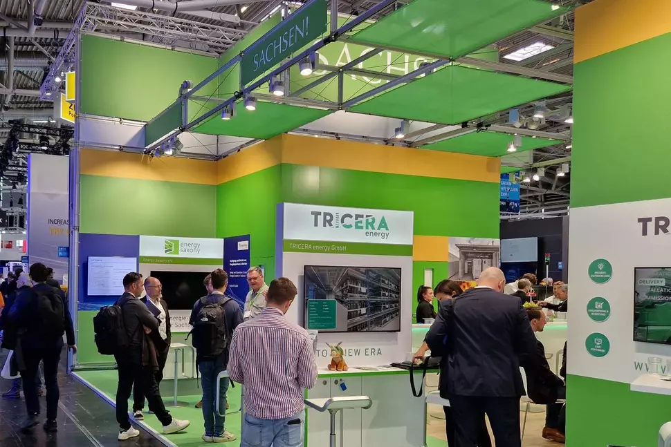 	Gemeinschaftsstand SACHSEN! auf Messe The smarter E 2025