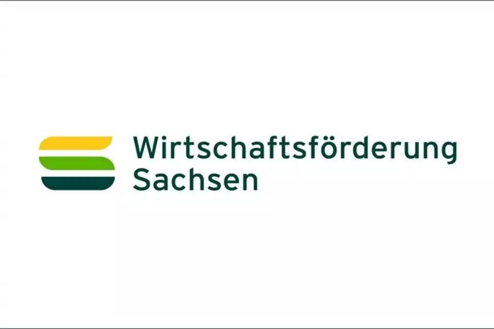 Logo der Wirtschaftsförderung Sachsen GmbH, deutsch