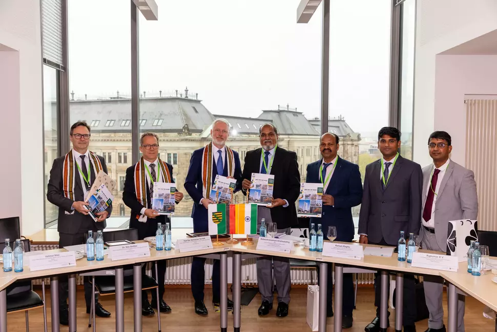 Unterzeichnung der gemeinsamen Absichtserklärung (Memorandum of Understanding, MoU)