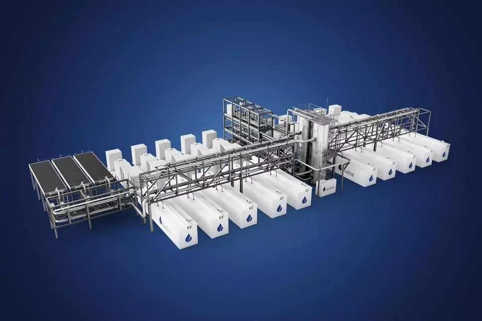 Neues 50-MW-Elektrolysesystem von Sunfire