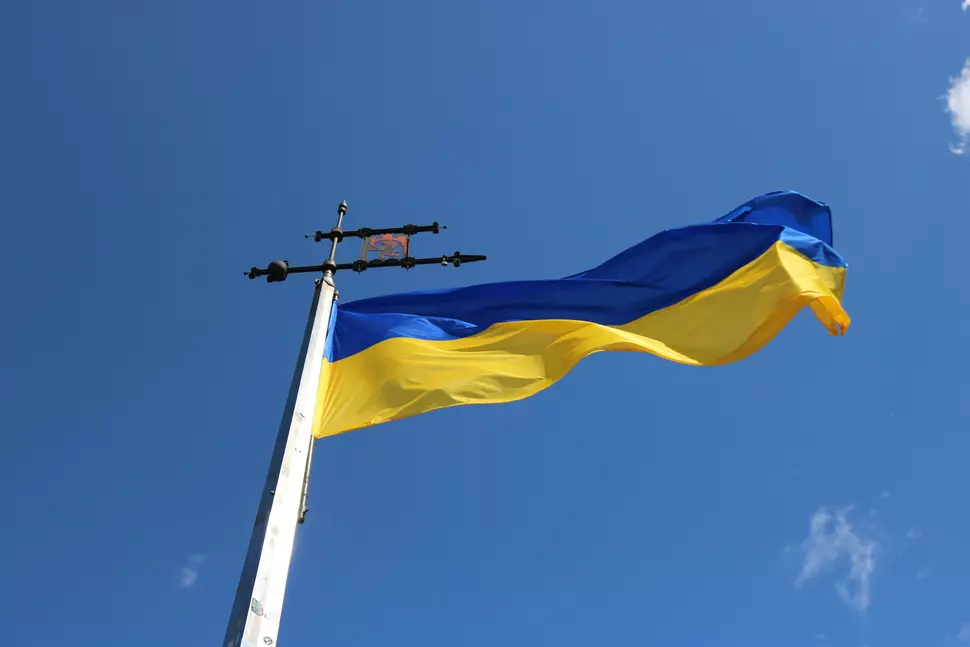 Flagge Ukraine (Quelle: pixabay)