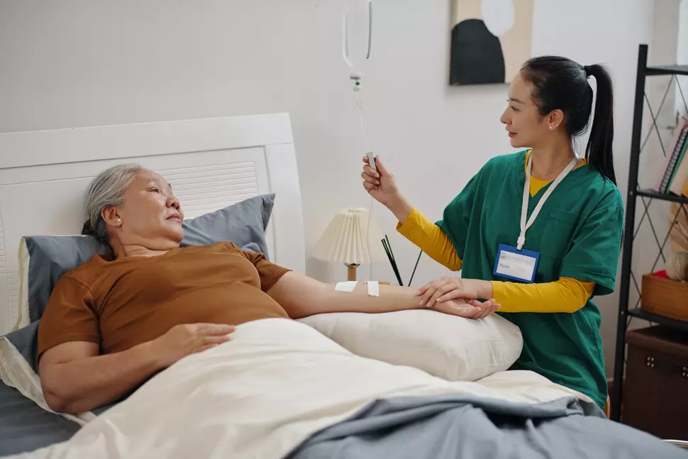 Fachkraft im Gesundheitswesen