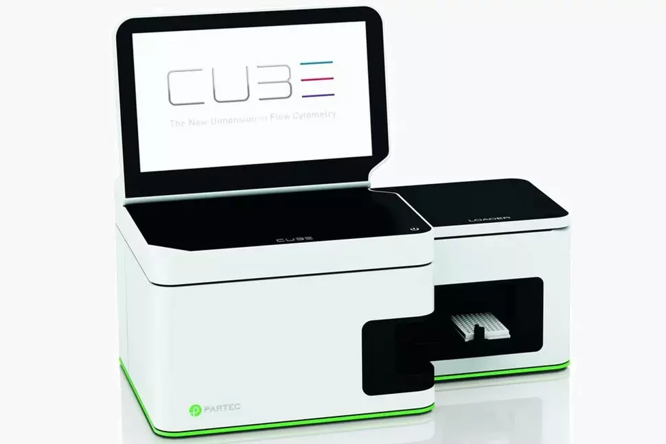 CyFlow® Cube 8 - das kompakte und ökonomische Durchflusszytometrie-system von Sysmex Partec GmbH Görlitz (Quelle: Sysmex)