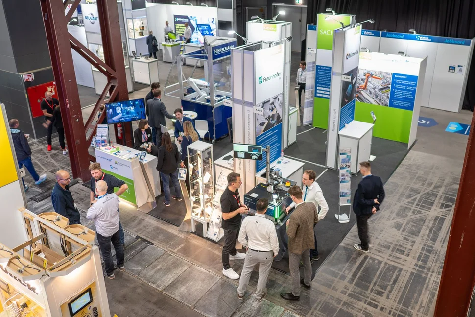 Sächsischer Gemeinschaftsstand auf der all about automation Chemnitz 2026