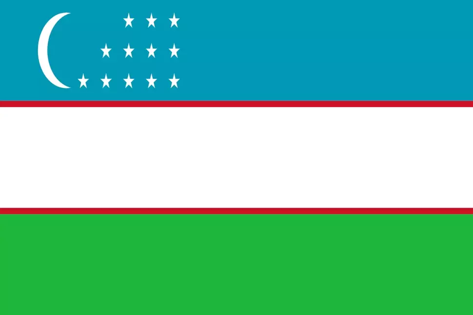 Flagge Usbekistan (Quelle: pixabay)
