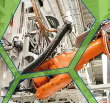 Auszug Titelbild Faltblatt "Maschinenbau in Sachsen"