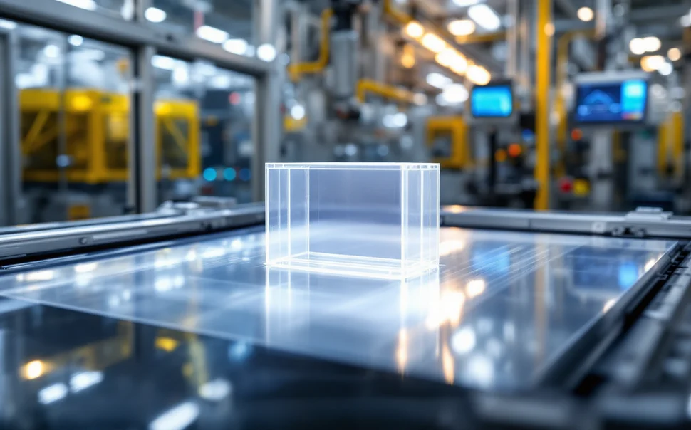 Mittels 3D-Umformtechnik erzeugter Kunststoffbehälter